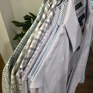 Bundle of 9 Banana Republic Camden Dress Shirts - M